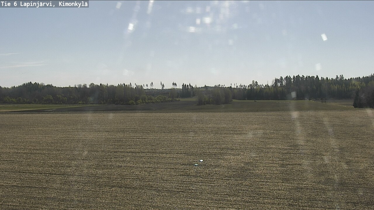 Weather Camera Image Väg 6 Lapinjärvi, Kimoböle, Lapinjärvi, Uusimaa