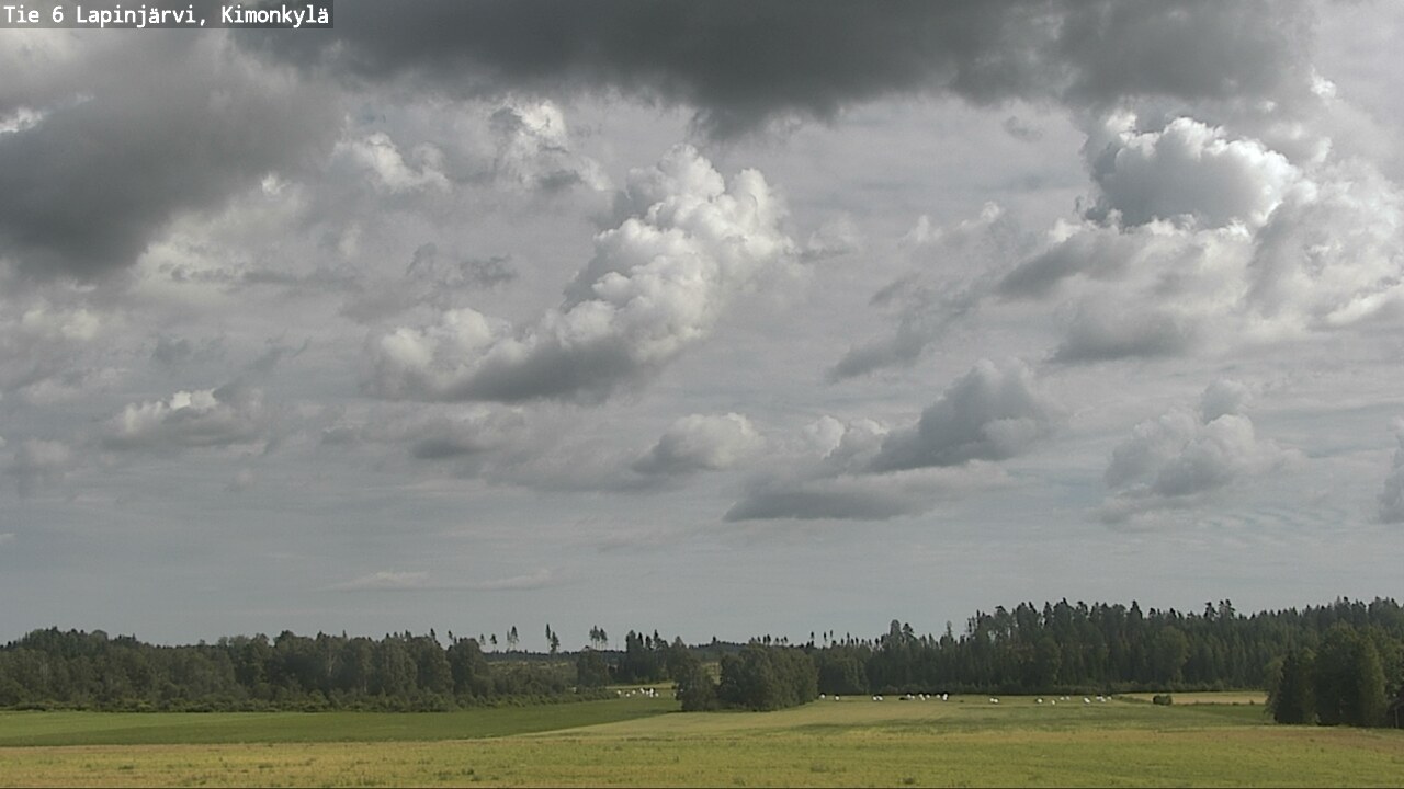 Weather Camera Image Väg 6 Lapinjärvi, Kimoböle, Lapinjärvi, Uusimaa