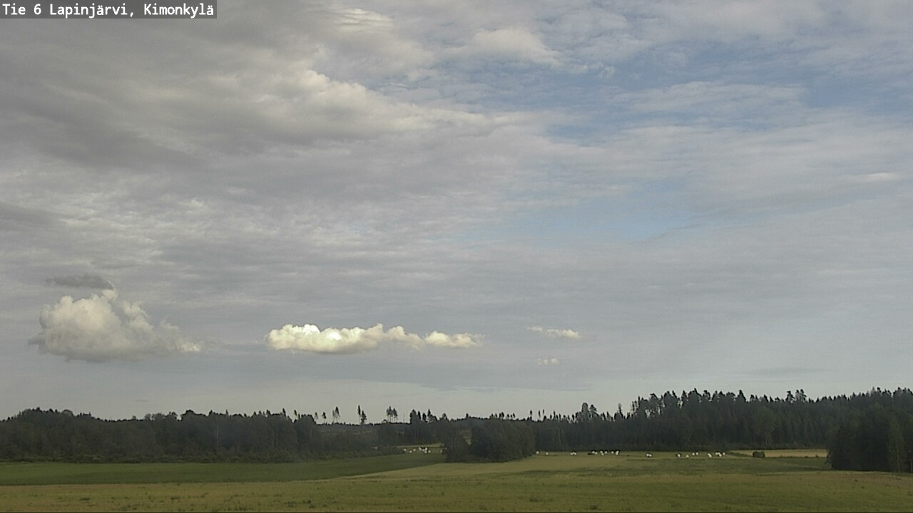 Weather Camera Image Väg 6 Lapinjärvi, Kimoböle, Lapinjärvi, Uusimaa