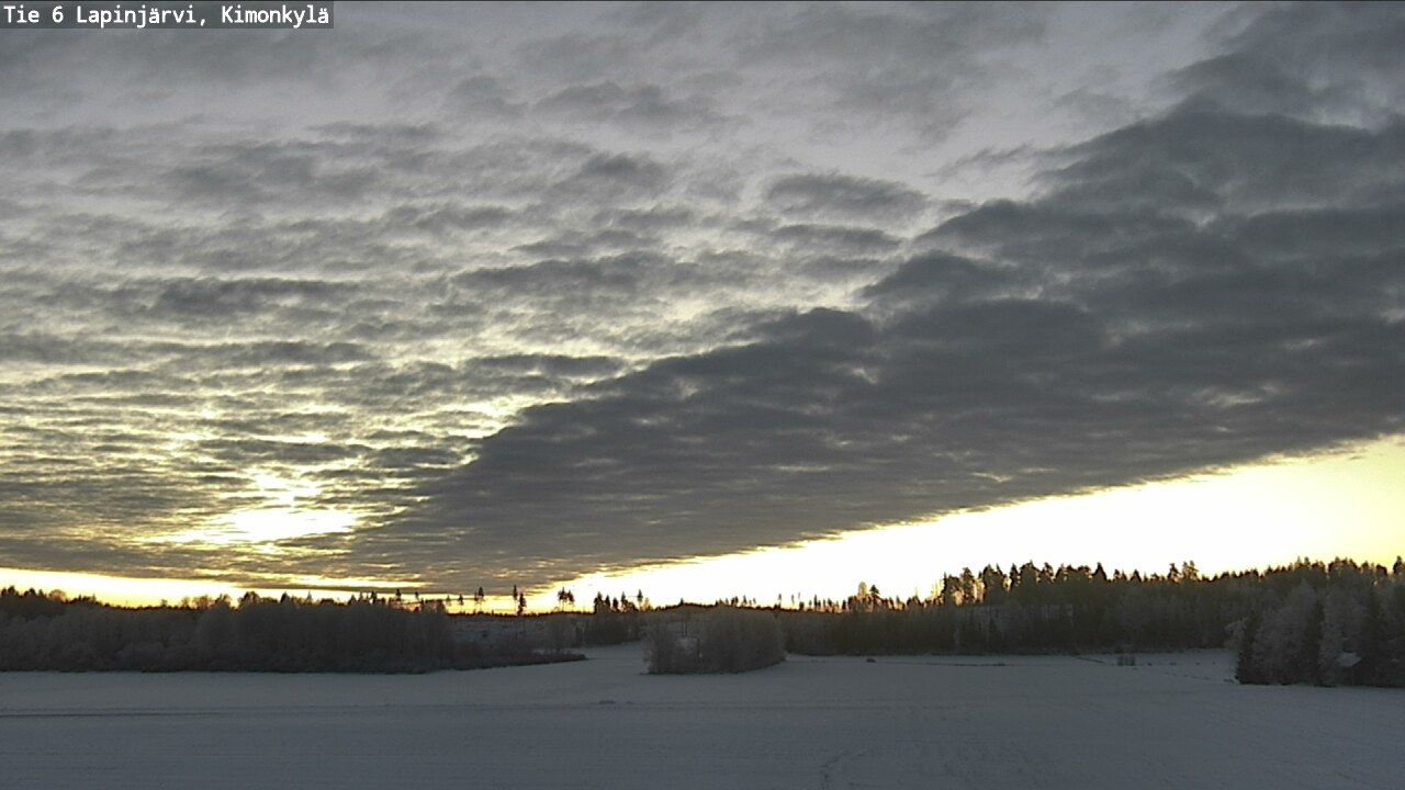Kelikamerat Kuva Tie 6 Lapinjärvi, Kimonkylä, Lapinjärvi, Uusimaa