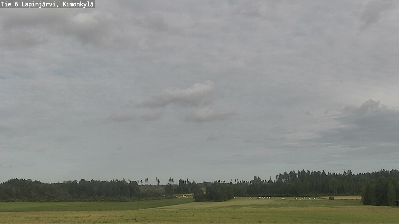 Weather Camera Image Väg 6 Lapinjärvi, Kimoböle, Lapinjärvi, Uusimaa