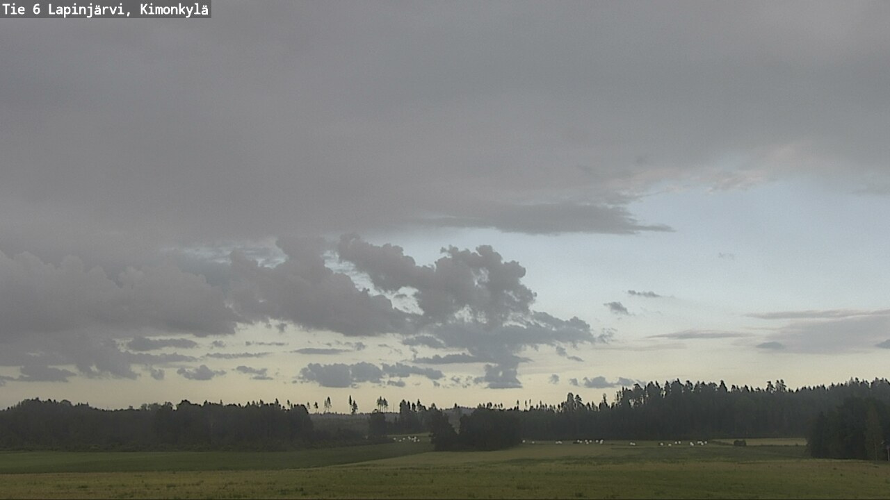 Weather Camera Image Väg 6 Lapinjärvi, Kimoböle, Lapinjärvi, Uusimaa