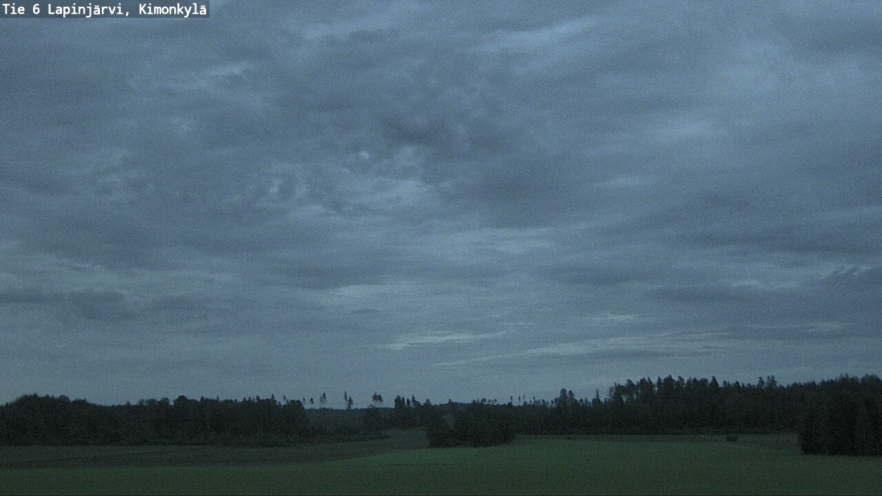 Weather Camera Image Väg 6 Lapinjärvi, Kimoböle, Lapinjärvi, Uusimaa
