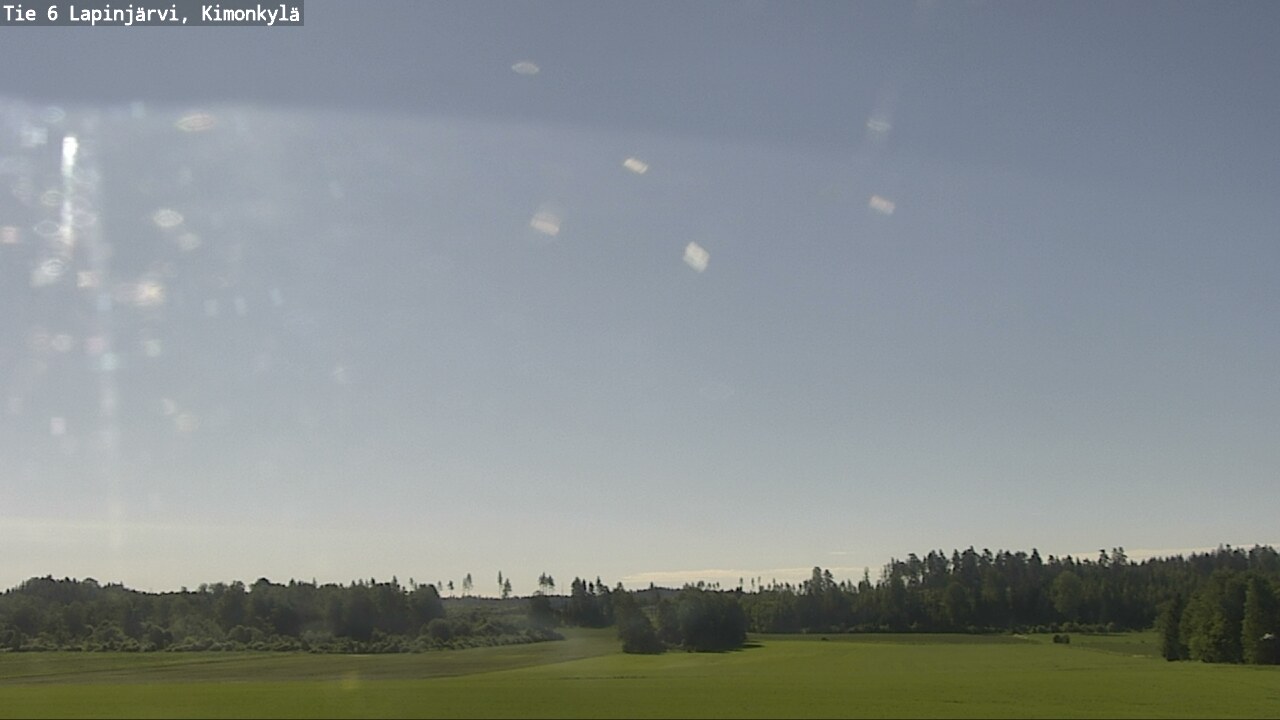 Weather Camera Image Väg 6 Lapinjärvi, Kimoböle, Lapinjärvi, Uusimaa