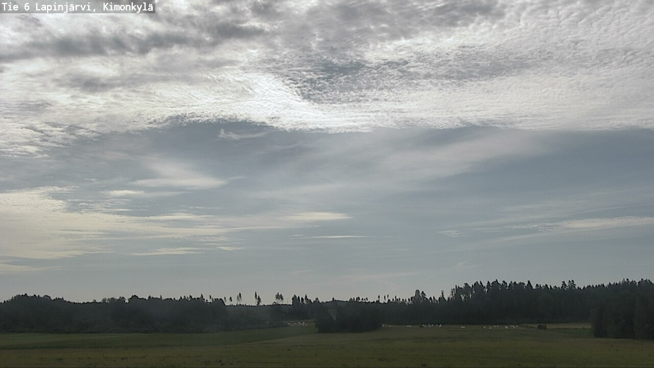 Weather Camera Image Väg 6 Lapinjärvi, Kimoböle, Lapinjärvi, Uusimaa