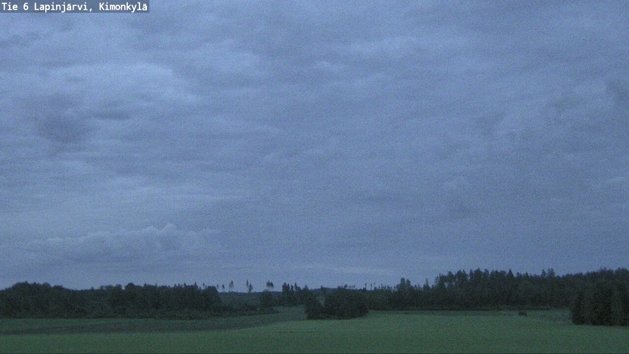 Weather Camera Image Väg 6 Lapinjärvi, Kimoböle, Lapinjärvi, Uusimaa