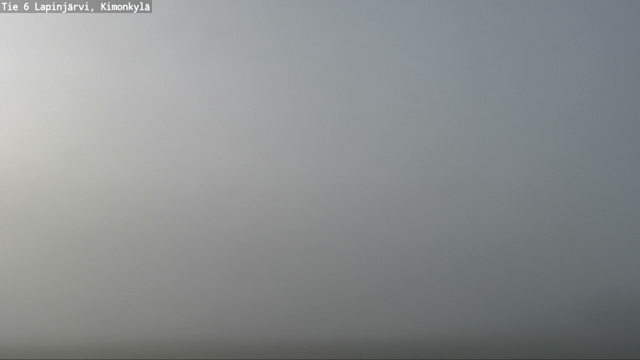 Weather Camera Image Väg 6 Lapinjärvi, Kimoböle, Lapinjärvi, Uusimaa
