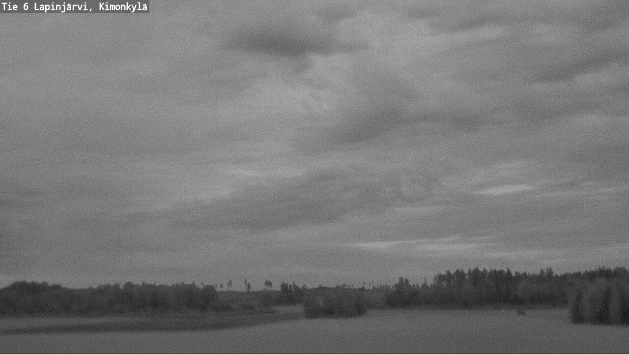 Weather Camera Image Väg 6 Lapinjärvi, Kimoböle, Lapinjärvi, Uusimaa