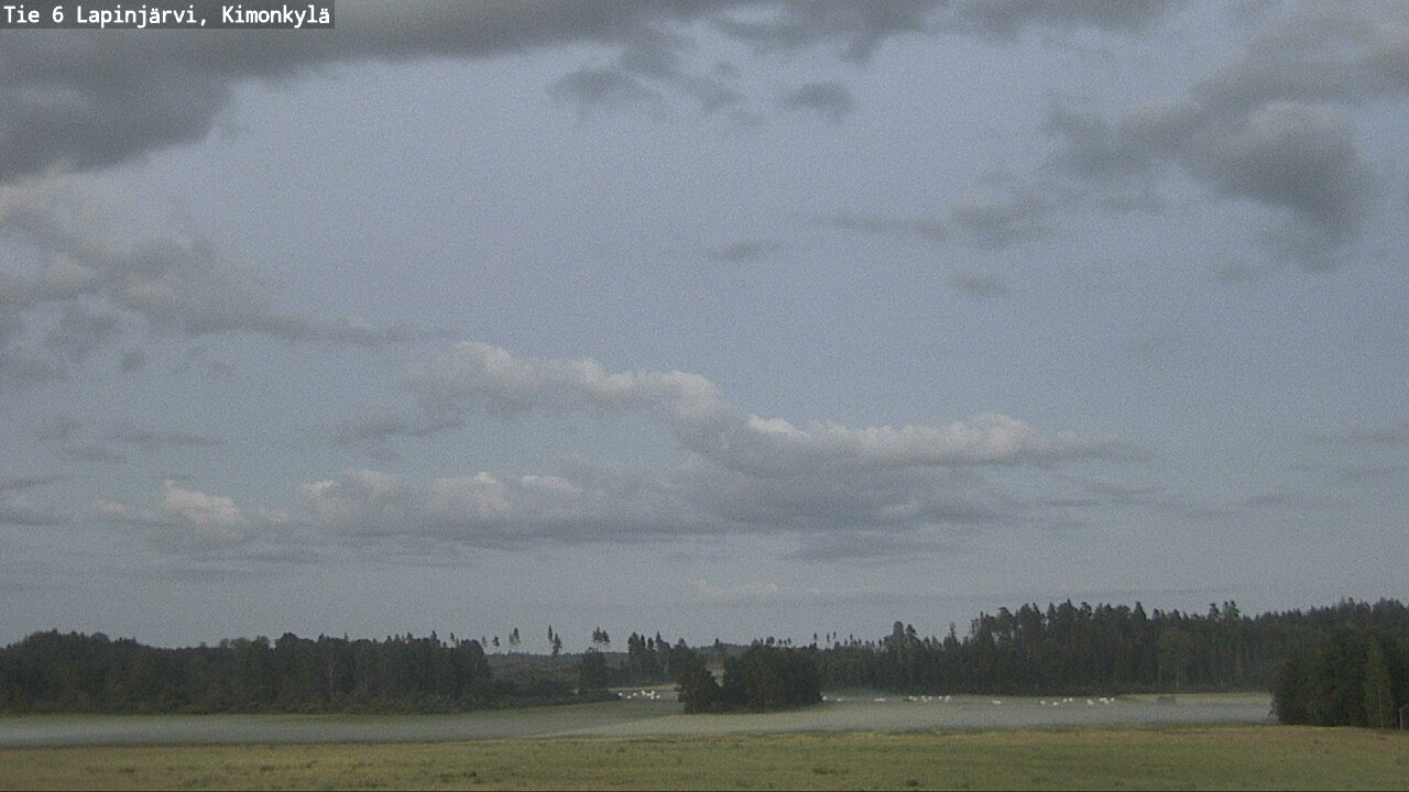 Weather Camera Image Väg 6 Lapinjärvi, Kimoböle, Lapinjärvi, Uusimaa