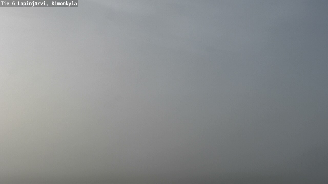 Weather Camera Image Väg 6 Lapinjärvi, Kimoböle, Lapinjärvi, Uusimaa