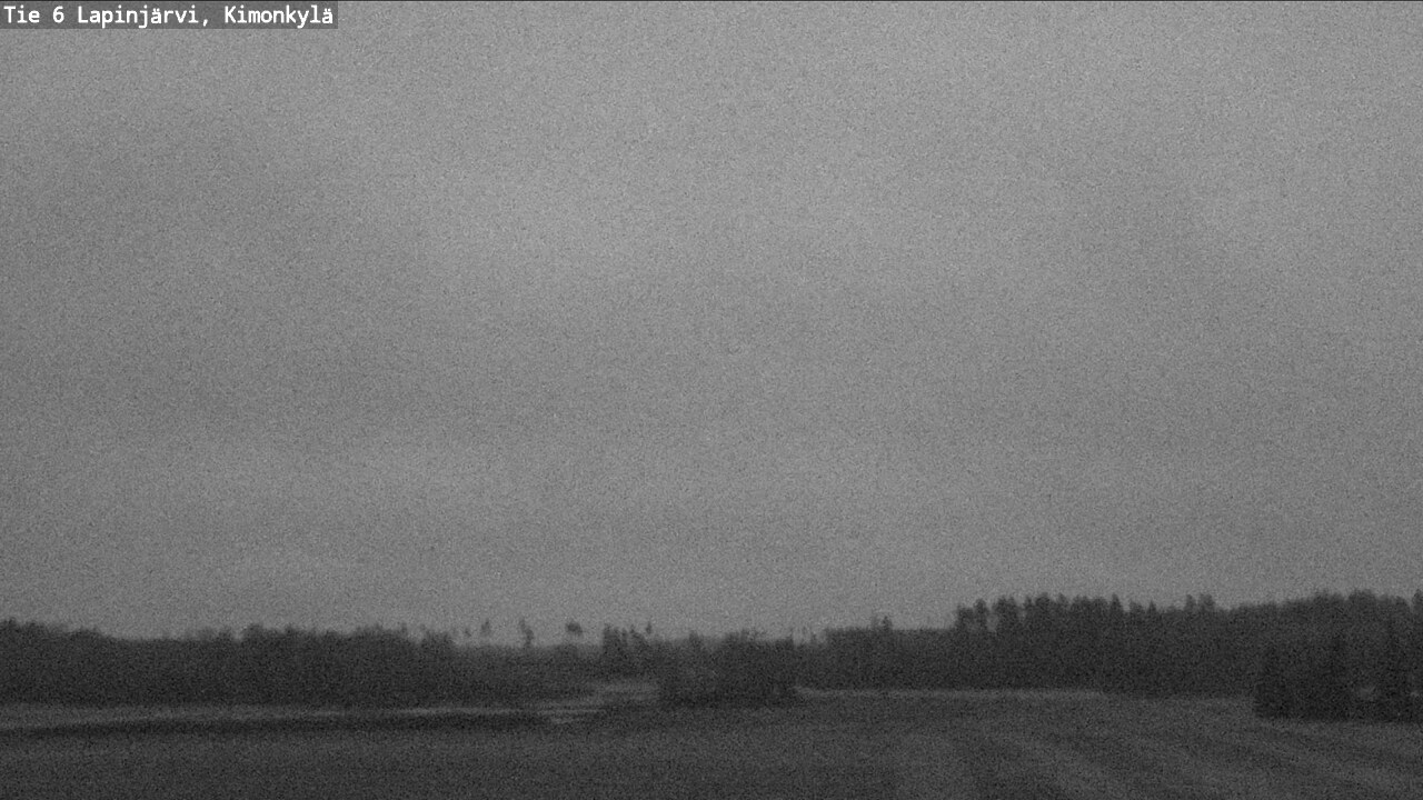 Weather Camera Image Väg 6 Lapinjärvi, Kimoböle, Lapinjärvi, Uusimaa