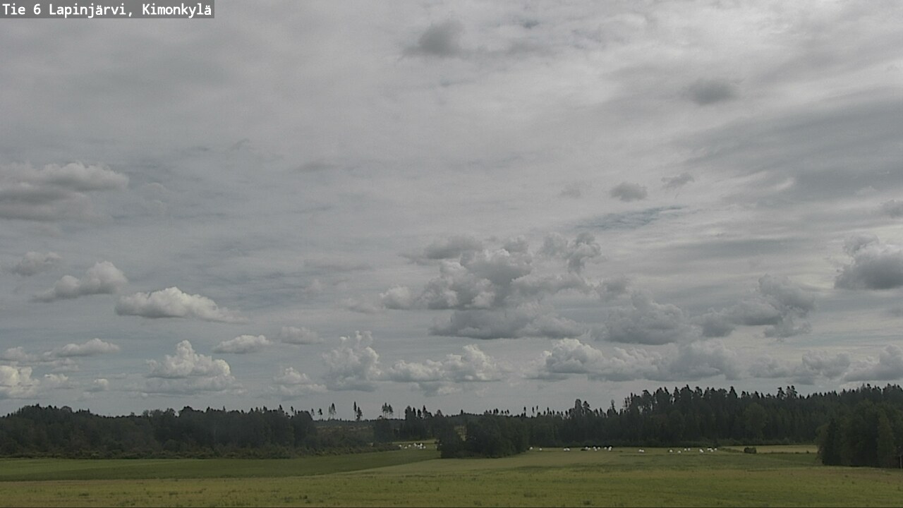Weather Camera Image Väg 6 Lapinjärvi, Kimoböle, Lapinjärvi, Uusimaa