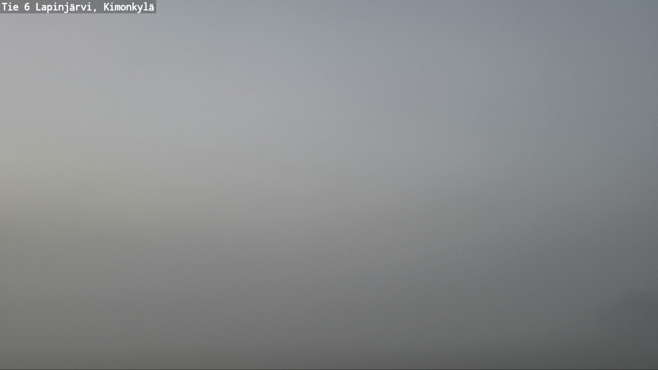 Weather Camera Image Väg 6 Lapinjärvi, Kimoböle, Lapinjärvi, Uusimaa