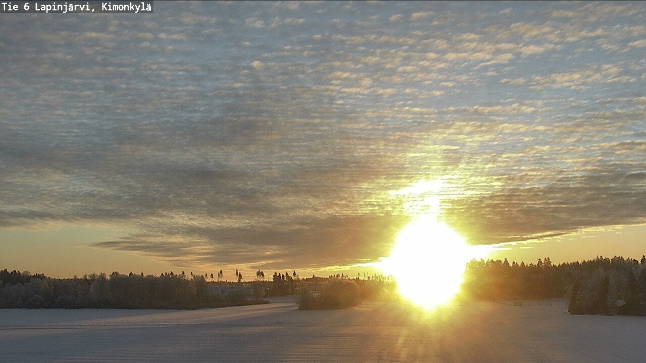 Kelikamerat Kuva Tie 6 Lapinjärvi, Kimonkylä, Lapinjärvi, Uusimaa