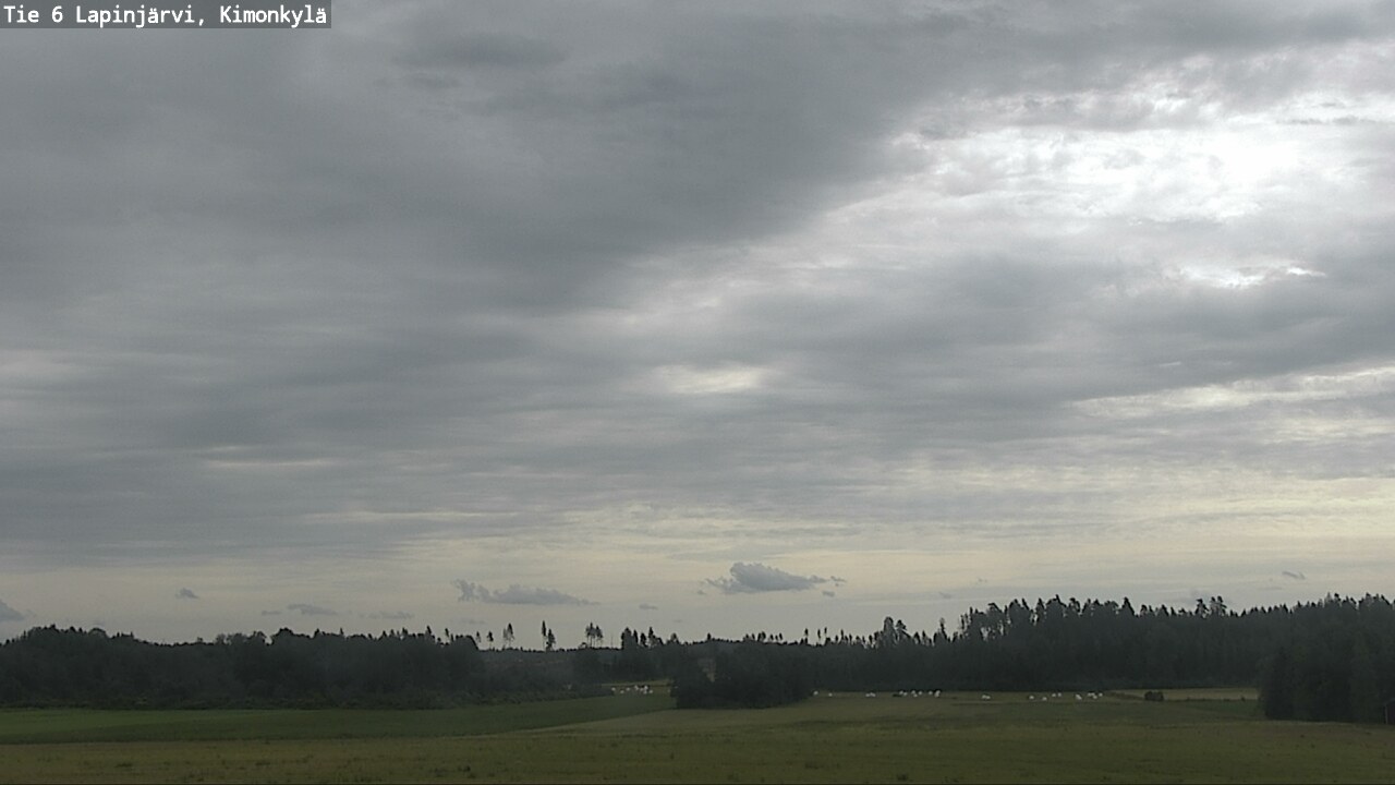 Weather Camera Image Väg 6 Lapinjärvi, Kimoböle, Lapinjärvi, Uusimaa