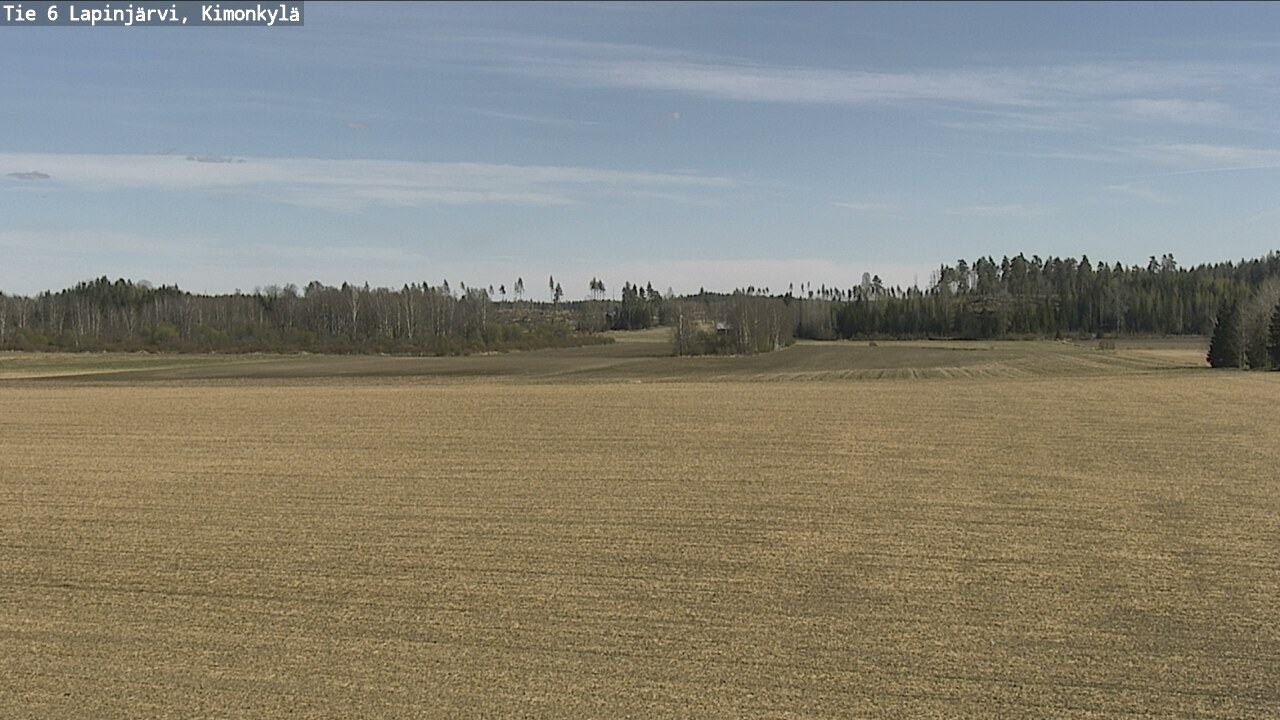 Kelikamerat Kuva Tie 6 Lapinjärvi, Kimonkylä, Lapinjärvi, Uusimaa
