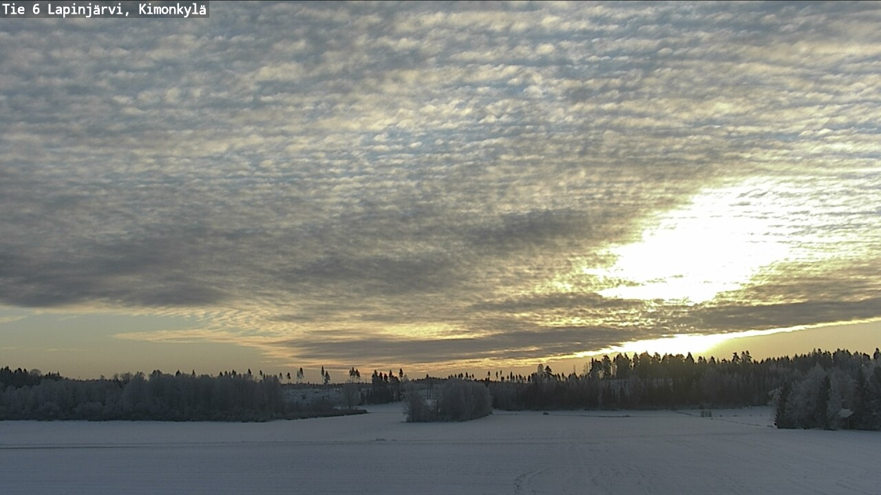Kelikamerat Kuva Tie 6 Lapinjärvi, Kimonkylä, Lapinjärvi, Uusimaa