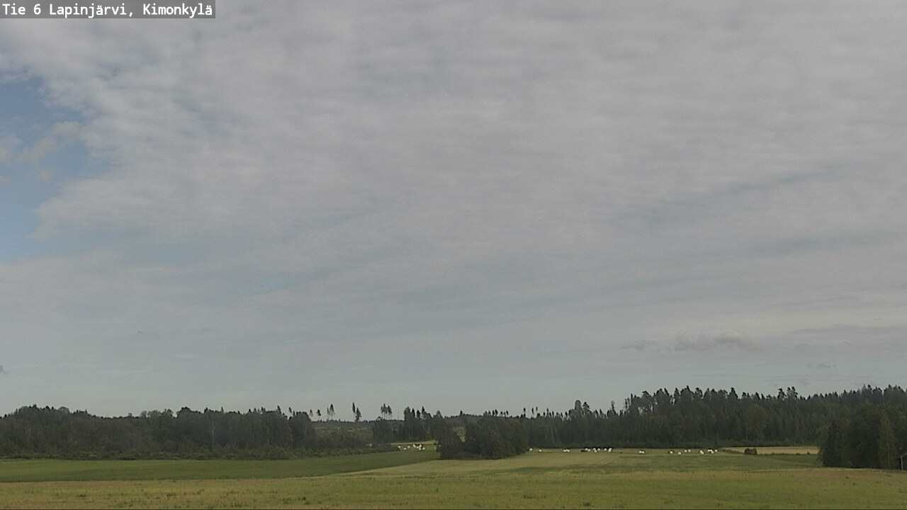 Weather Camera Image Väg 6 Lapinjärvi, Kimoböle, Lapinjärvi, Uusimaa