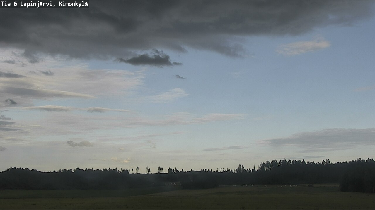 Weather Camera Image Väg 6 Lapinjärvi, Kimoböle, Lapinjärvi, Uusimaa