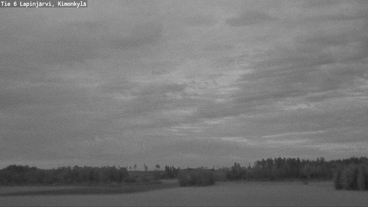 Weather Camera Image Väg 6 Lapinjärvi, Kimoböle, Lapinjärvi, Uusimaa