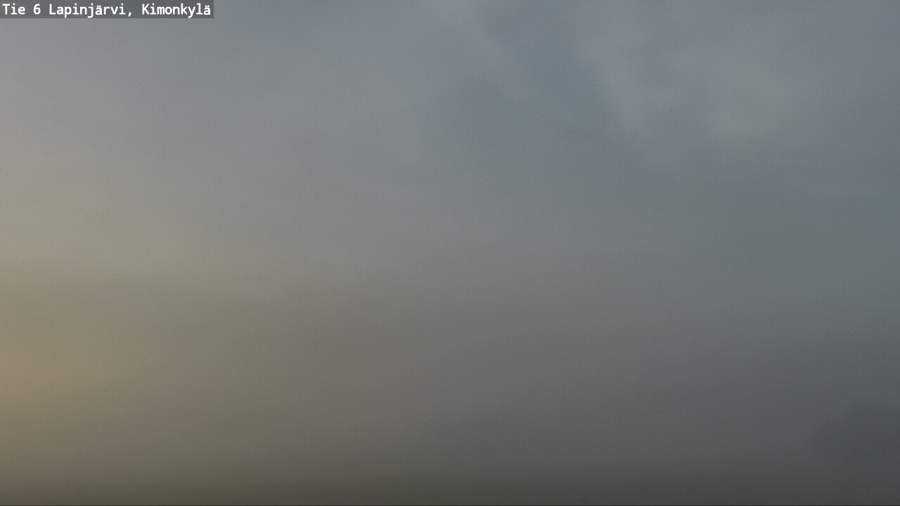 Weather Camera Image Väg 6 Lapinjärvi, Kimoböle, Lapinjärvi, Uusimaa