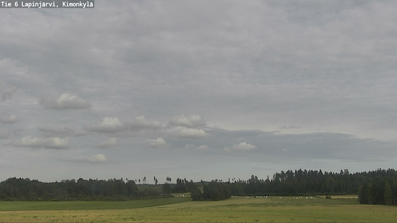 Weather Camera Image Väg 6 Lapinjärvi, Kimoböle, Lapinjärvi, Uusimaa