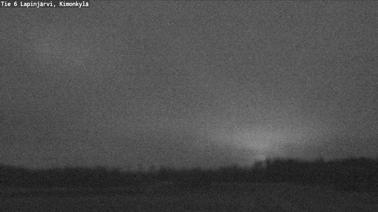 Weather Camera Image Väg 6 Lapinjärvi, Kimoböle, Lapinjärvi, Uusimaa