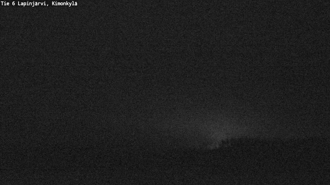 Weather Camera Image Väg 6 Lapinjärvi, Kimoböle, Lapinjärvi, Uusimaa