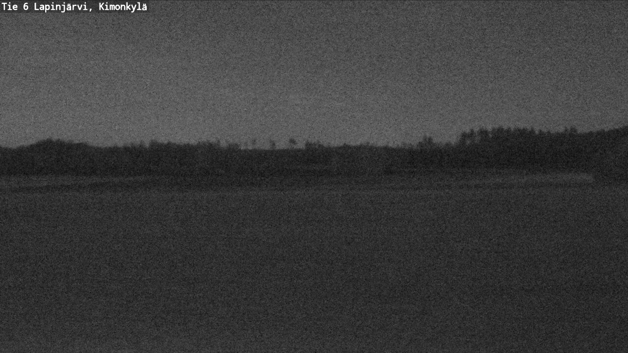 Weather Camera Image Road 6 Lapinjärvi, Kimonkylä, Lapinjärvi, Uusimaa