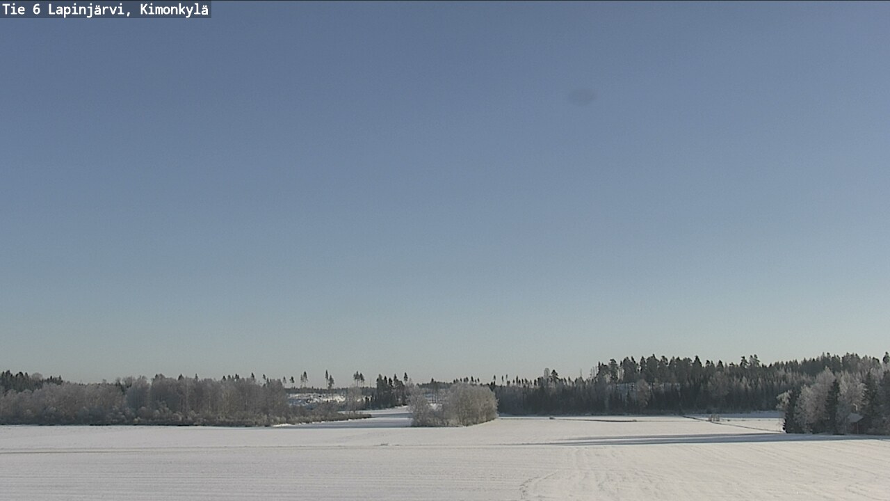 Kelikamerat Kuva Tie 6 Lapinjärvi, Kimonkylä, Lapinjärvi, Uusimaa