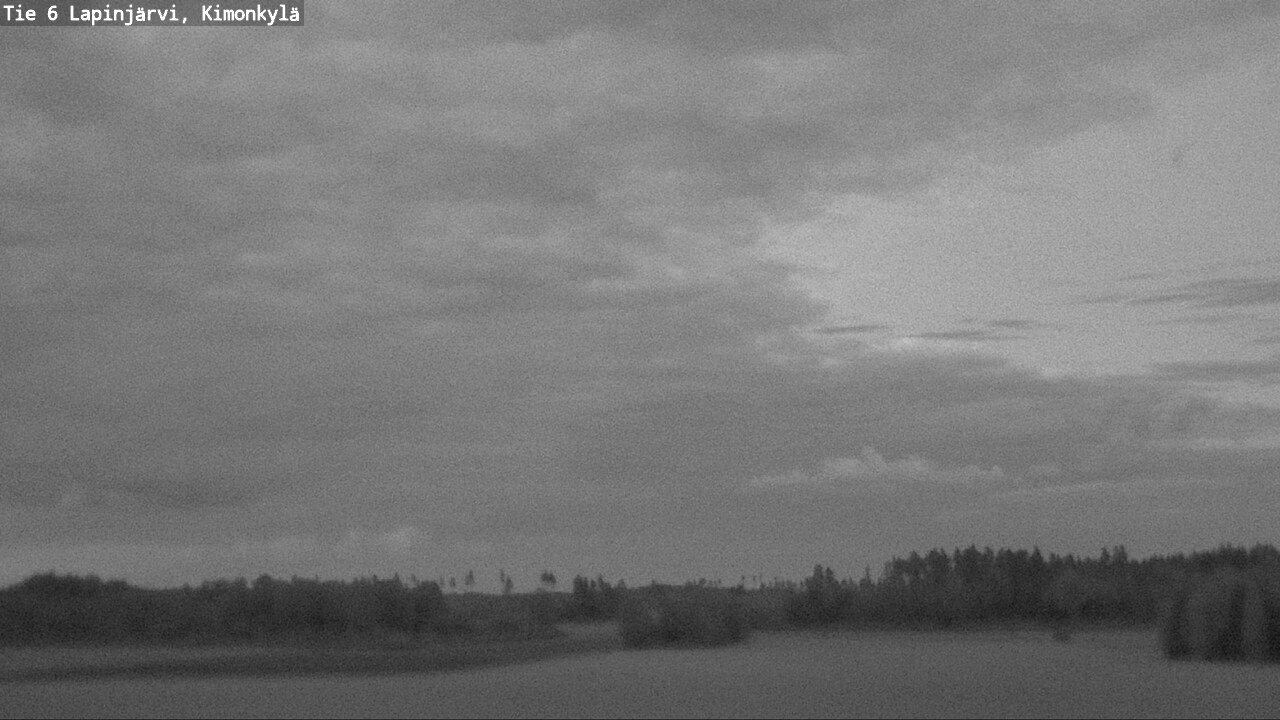 Weather Camera Image Väg 6 Lapinjärvi, Kimoböle, Lapinjärvi, Uusimaa