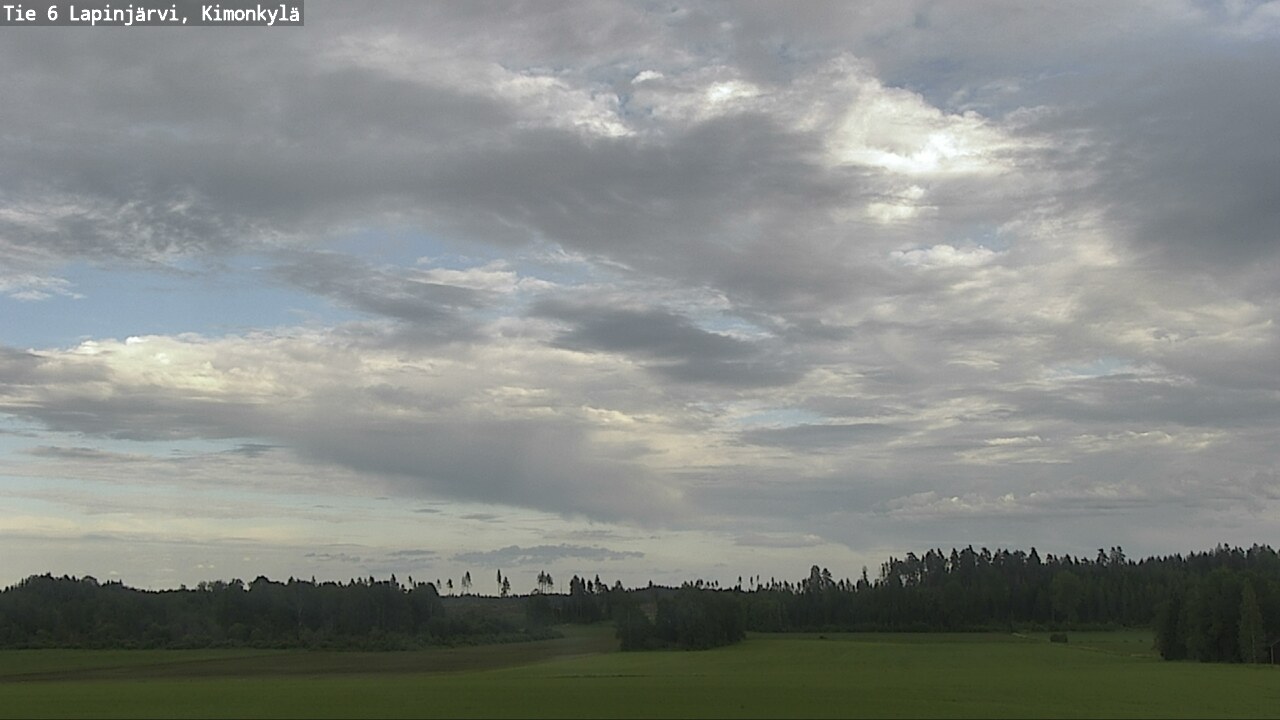 Weather Camera Image Väg 6 Lapinjärvi, Kimoböle, Lapinjärvi, Uusimaa