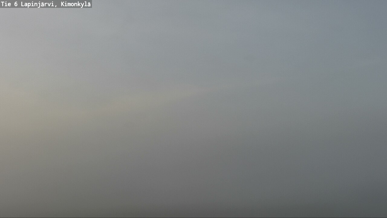 Weather Camera Image Väg 6 Lapinjärvi, Kimoböle, Lapinjärvi, Uusimaa