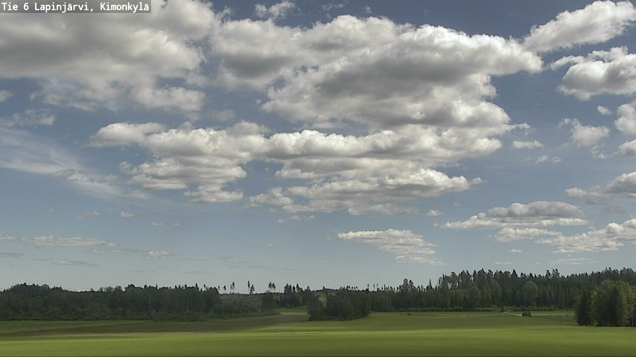 Weather Camera Image Väg 6 Lapinjärvi, Kimoböle, Lapinjärvi, Uusimaa