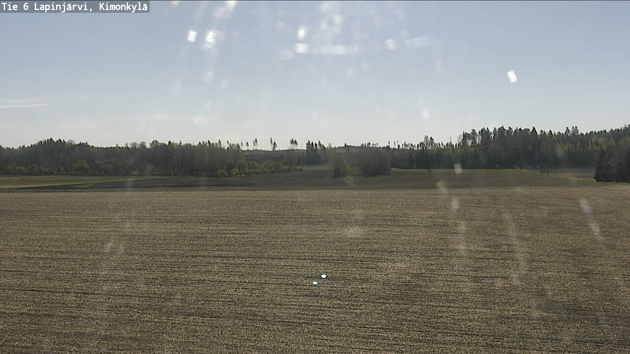 Weather Camera Image Väg 6 Lapinjärvi, Kimoböle, Lapinjärvi, Uusimaa