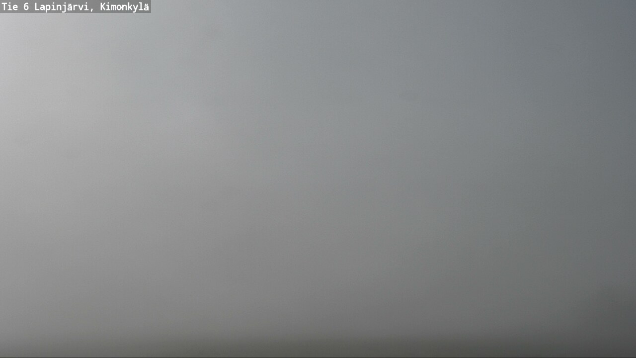 Weather Camera Image Väg 6 Lapinjärvi, Kimoböle, Lapinjärvi, Uusimaa
