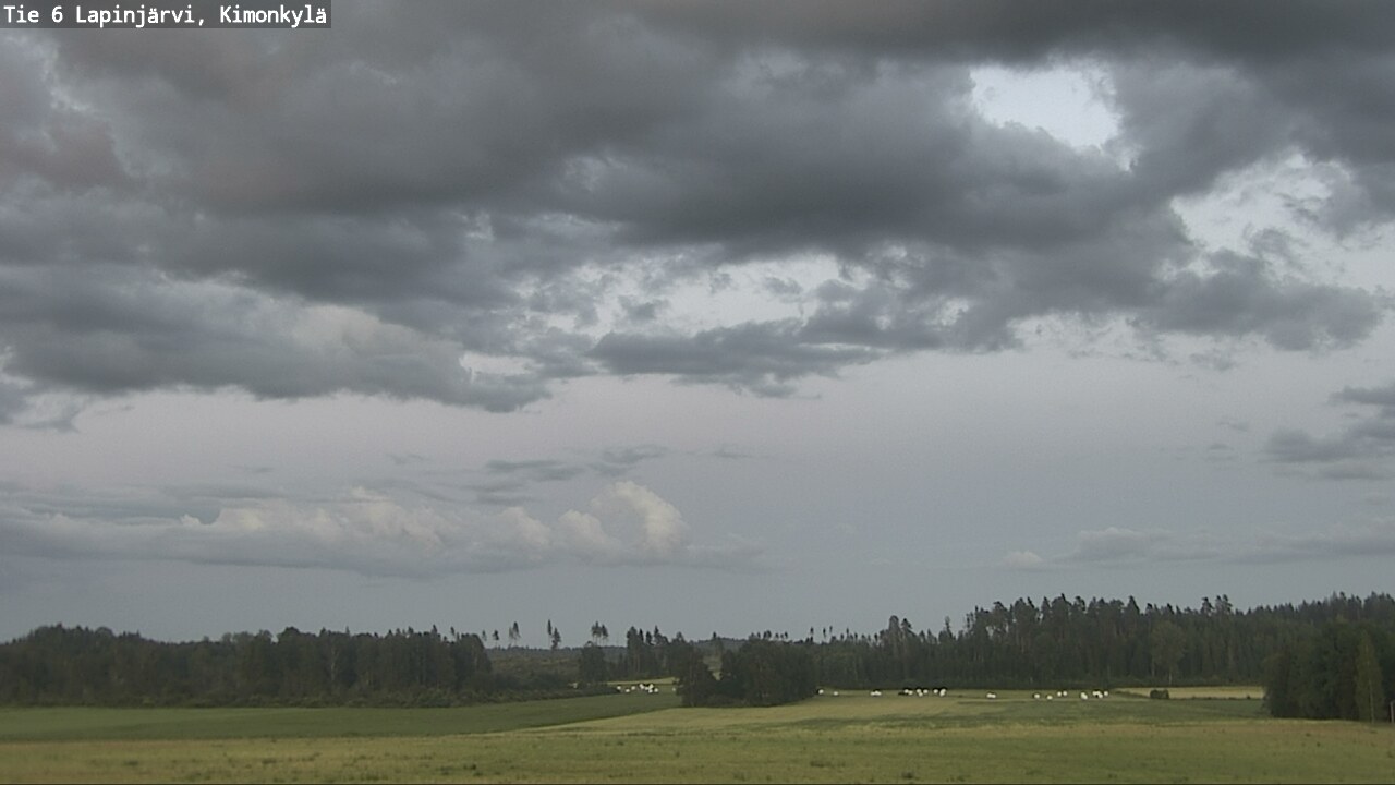 Weather Camera Image Väg 6 Lapinjärvi, Kimoböle, Lapinjärvi, Uusimaa