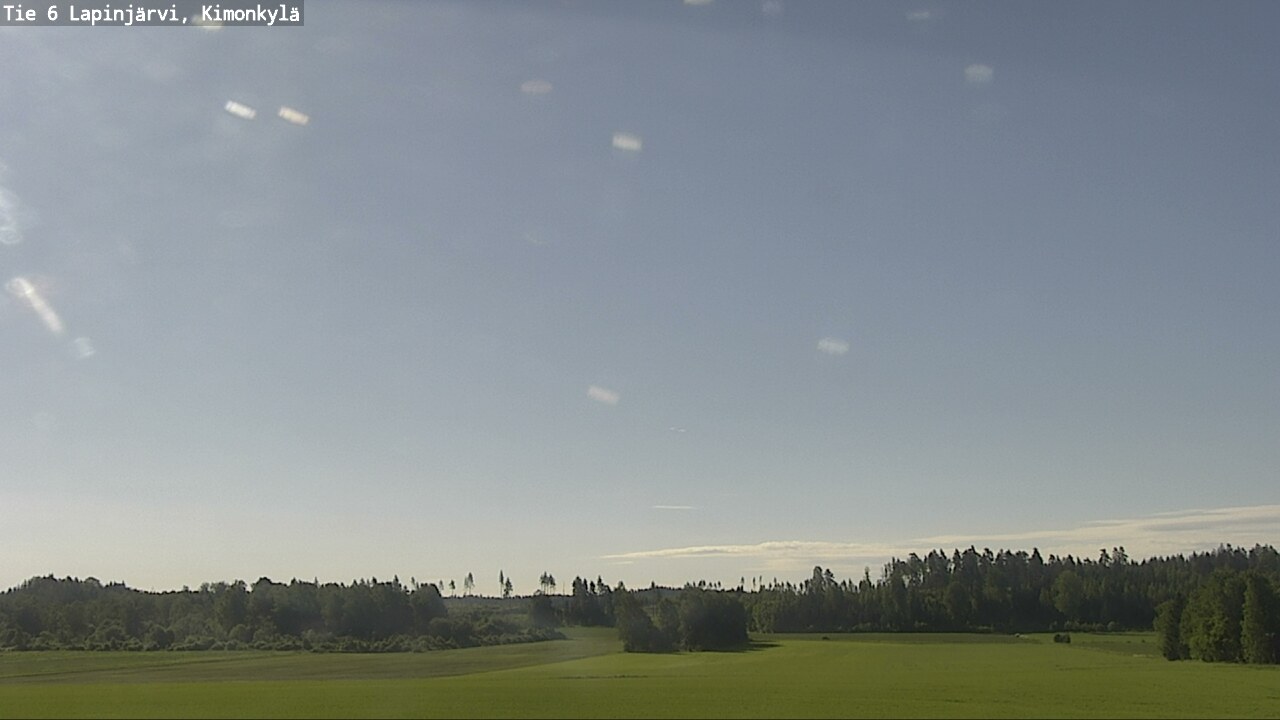Weather Camera Image Väg 6 Lapinjärvi, Kimoböle, Lapinjärvi, Uusimaa
