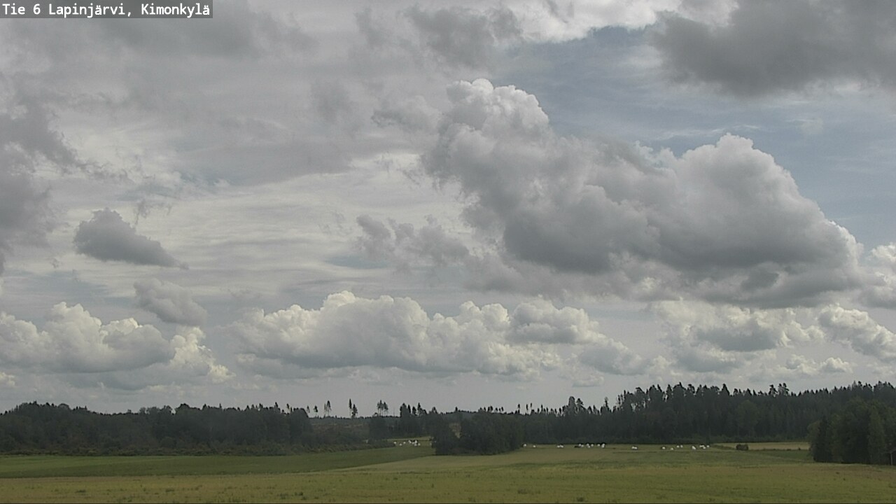 Weather Camera Image Road 6 Lapinjärvi, Kimonkylä, Lapinjärvi, Uusimaa