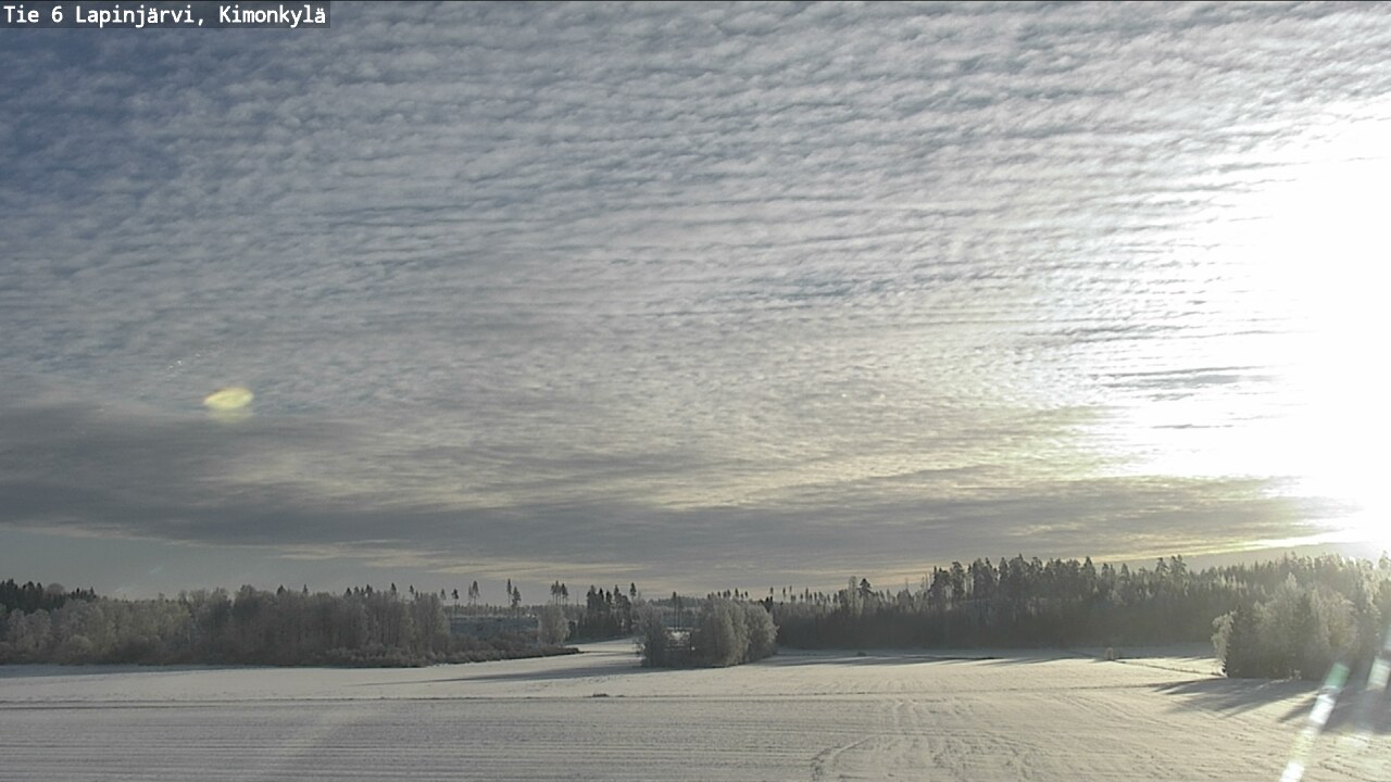 Kelikamerat Kuva Tie 6 Lapinjärvi, Kimonkylä, Lapinjärvi, Uusimaa