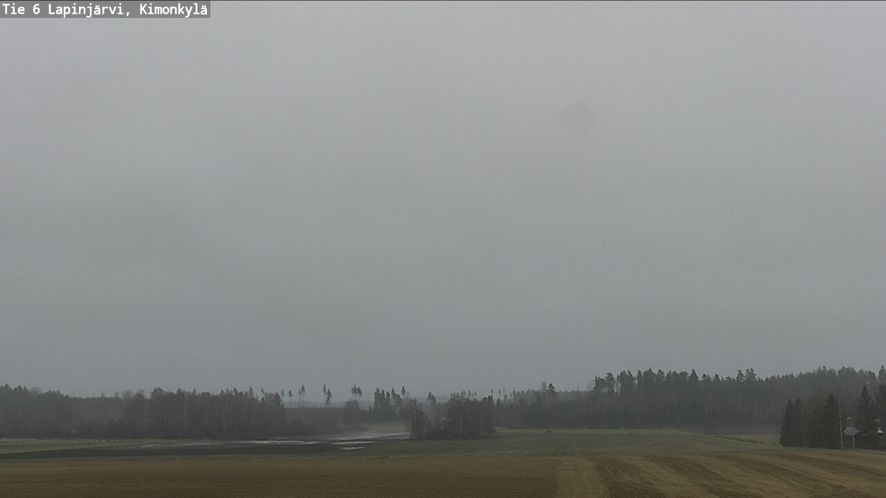 Weather Camera Image Väg 6 Lapinjärvi, Kimoböle, Lapinjärvi, Uusimaa