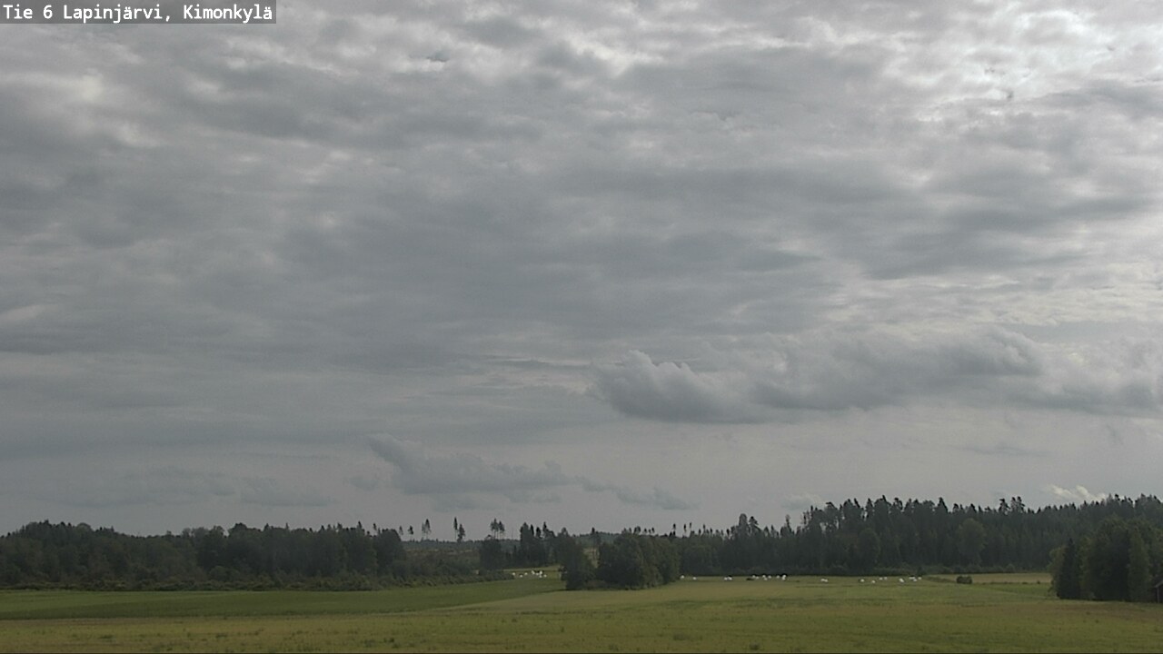 Weather Camera Image Road 6 Lapinjärvi, Kimonkylä, Lapinjärvi, Uusimaa