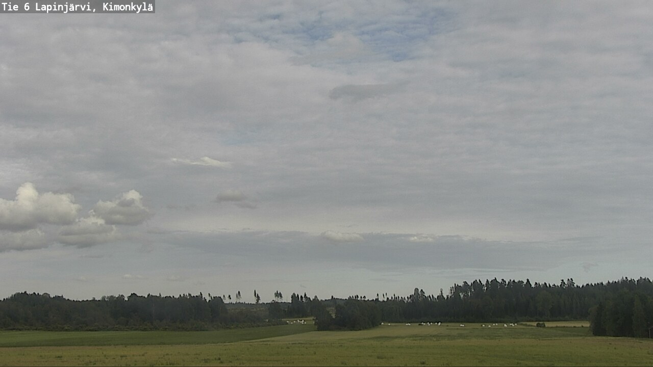 Weather Camera Image Väg 6 Lapinjärvi, Kimoböle, Lapinjärvi, Uusimaa