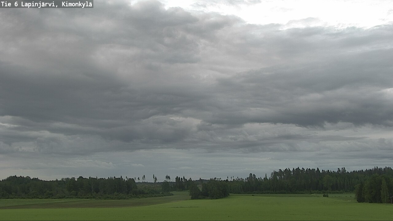 Weather Camera Image Väg 6 Lapinjärvi, Kimoböle, Lapinjärvi, Uusimaa