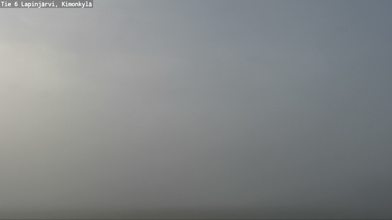 Weather Camera Image Väg 6 Lapinjärvi, Kimoböle, Lapinjärvi, Uusimaa