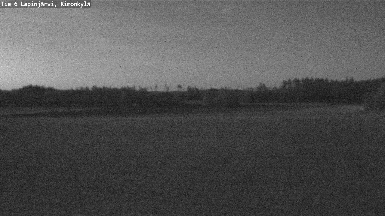Weather Camera Image Road 6 Lapinjärvi, Kimonkylä, Lapinjärvi, Uusimaa