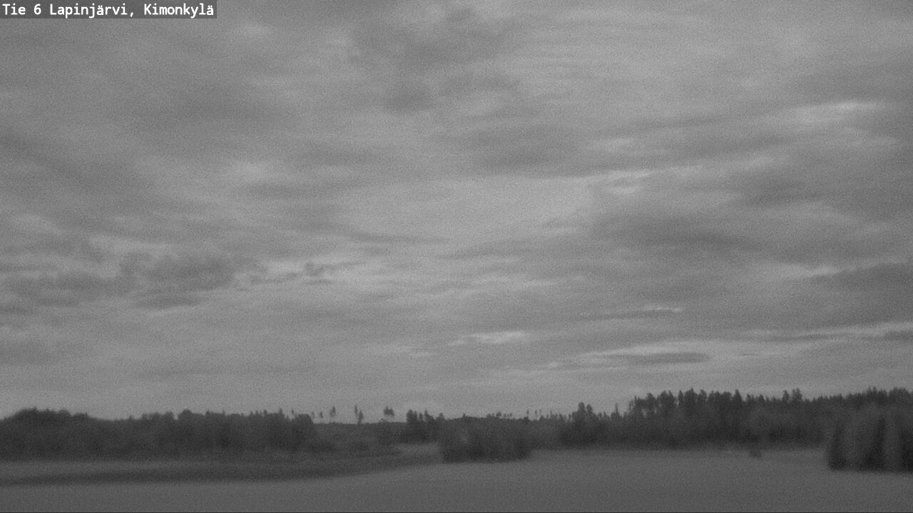 Weather Camera Image Väg 6 Lapinjärvi, Kimoböle, Lapinjärvi, Uusimaa