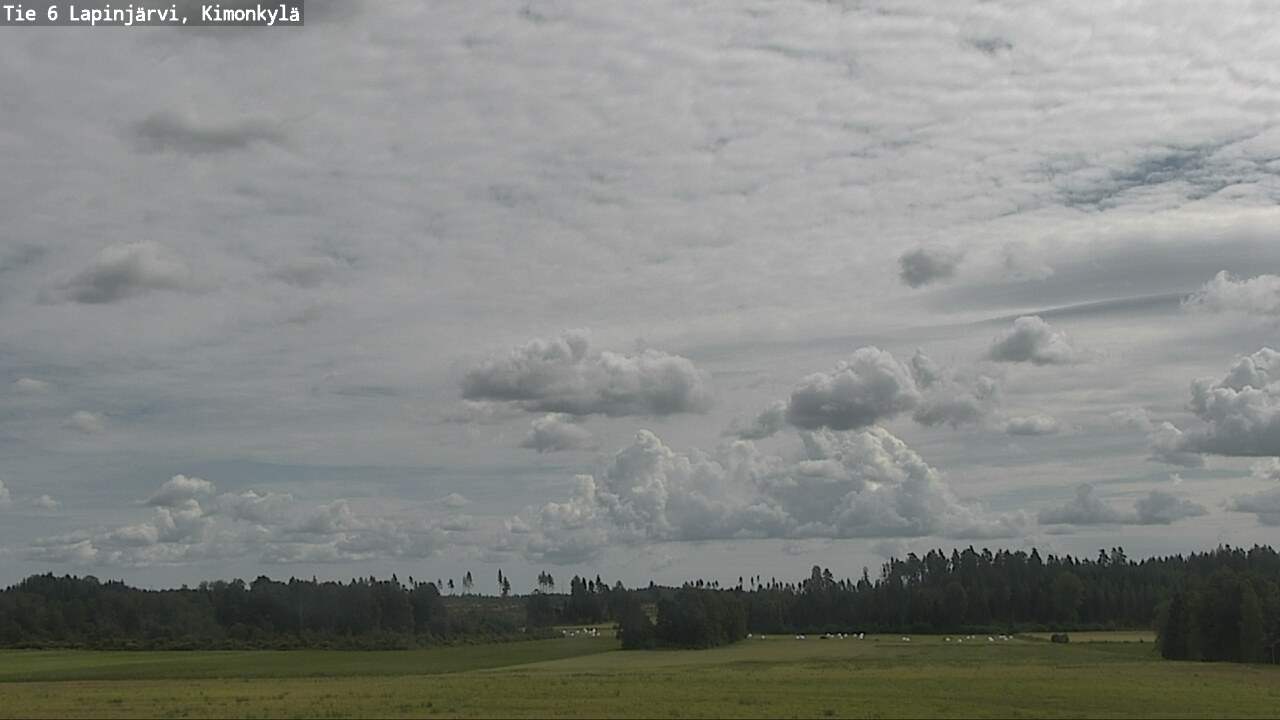 Weather Camera Image Väg 6 Lapinjärvi, Kimoböle, Lapinjärvi, Uusimaa