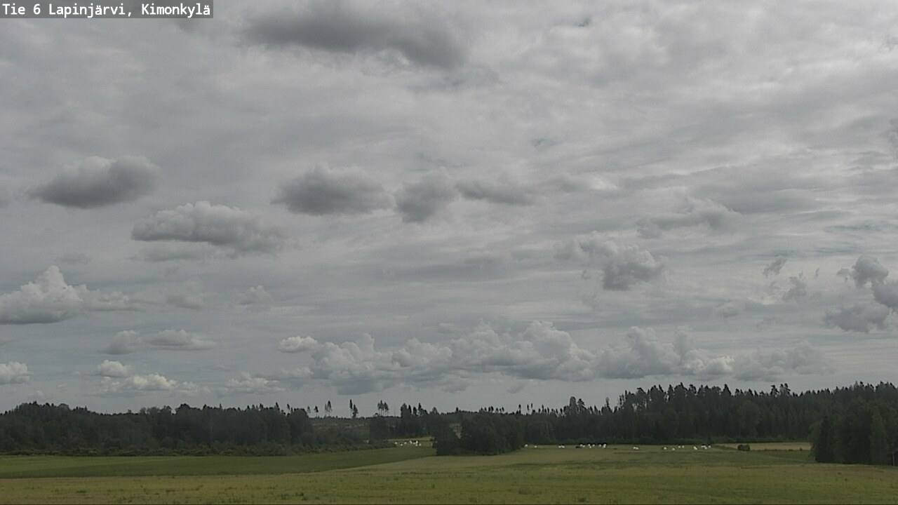 Weather Camera Image Väg 6 Lapinjärvi, Kimoböle, Lapinjärvi, Uusimaa
