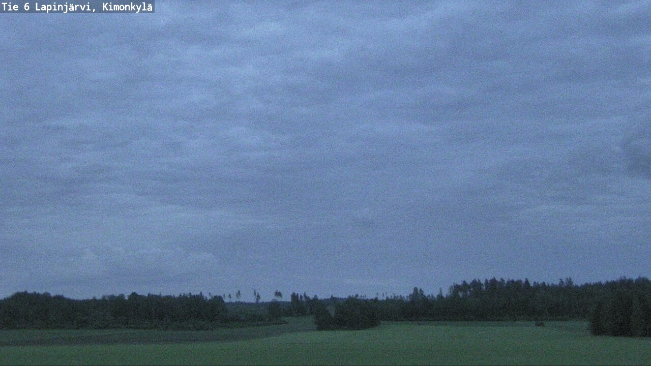 Weather Camera Image Väg 6 Lapinjärvi, Kimoböle, Lapinjärvi, Uusimaa